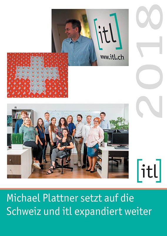 Michael Plattner wird neuer Geschäftsführer der itl AG Schweiz und itl expandiert nach Rumänien. itl startet mit dem Aufbau der itl-Entwicklungsabteilung.
