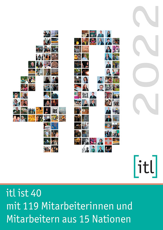 itl feiert die ersten 40 Jahre; Es finden drei Abendveranstaltungen statt mit den Themen "Digitale Benutzerassistenz in der Technischen Doku", "Marketing für Technik" und "Digitalisierung der globalen Content Supply Chain".